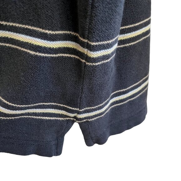 Fubu Shirt Mens‎ XL Extra Large Black White Stripped Button Up Cotton Pul… - Picture 5 of 6